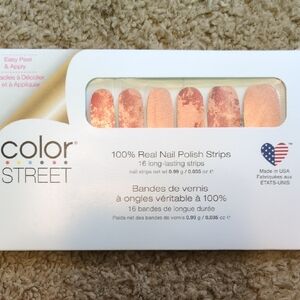 Color Street Blush and Rose Nail Polish Strips